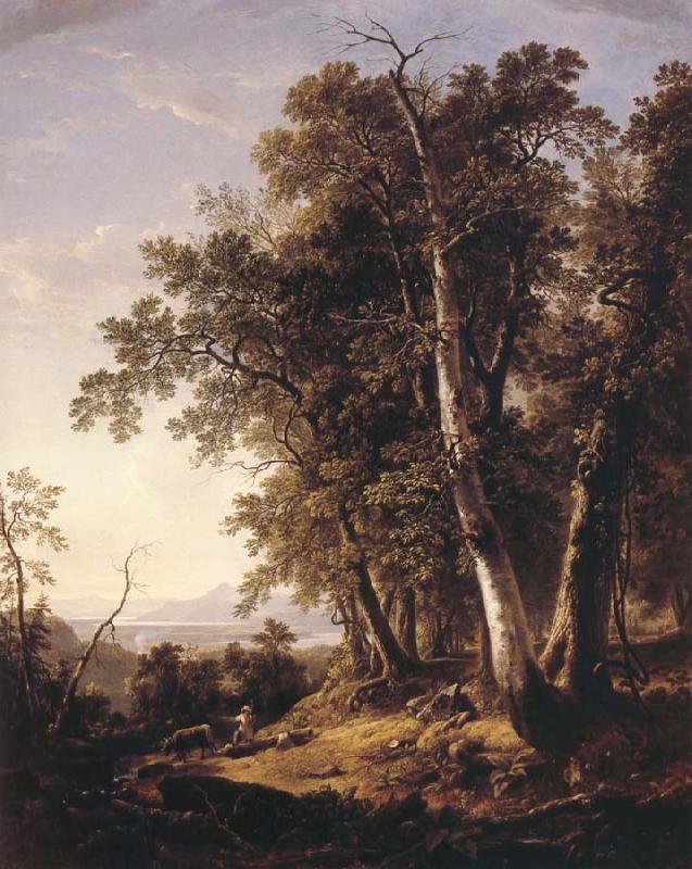 Asher Brown Durand Landscape,Composition,Forenoon oil painting picture